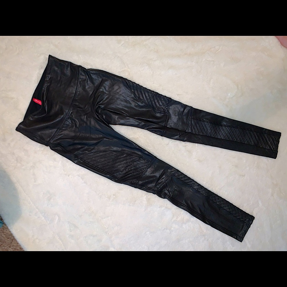Spanx leather pants